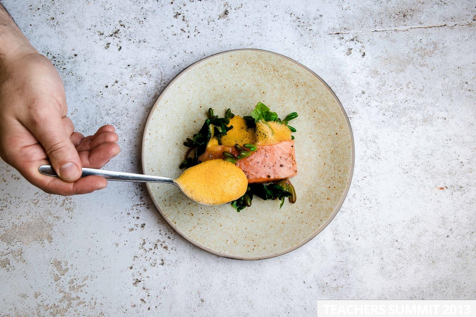 plato cocina gourmet profesional